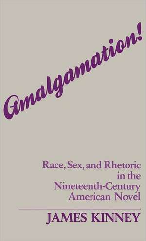 Amalgamation!: Race, Sex, and Rhetoric in the Nineteenth-Century American Novel de James Kinney