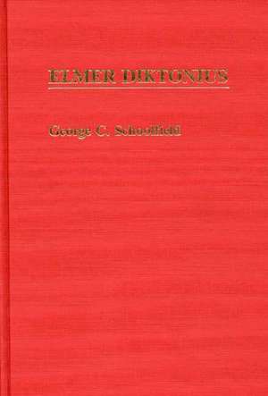 Elmer Diktonius de George C. Schoolfield