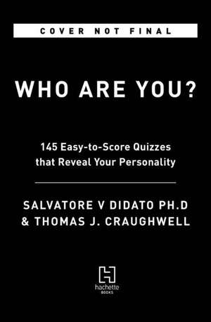 Who Are You? de Salvatore V Didato