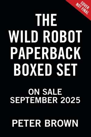 The Wild Robot Paperback Boxed Set de Peter Brown