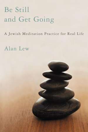 Be Still and Get Going: A Jewish Meditation Practice for Real Life de Alan Lew