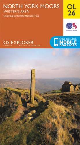 North York Moors - Western Area de Ordnance Survey