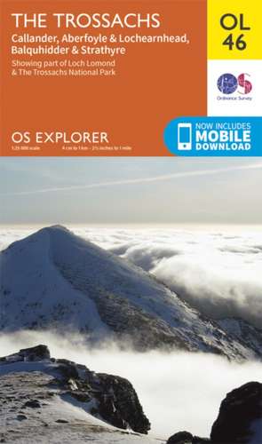 Ordnance Survey: Trossachs, Callander, Aberfoyle & Lochearnh