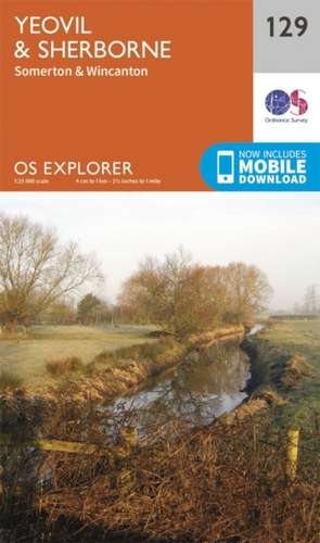 Yeovil and Sherbourne de Ordnance Survey