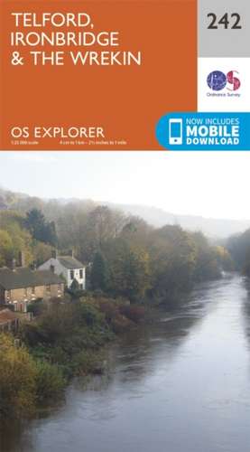 Telford, Ironbridge and the Wrekin de Ordnance Survey