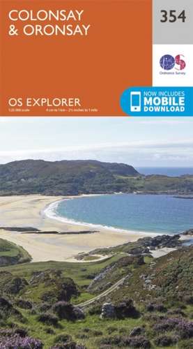 Colonsay and Oronsay de Ordnance Survey