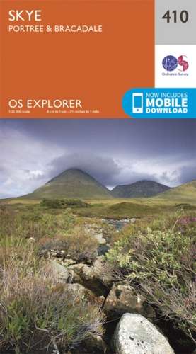 Skye - Portree and Bracadale de Ordnance Survey