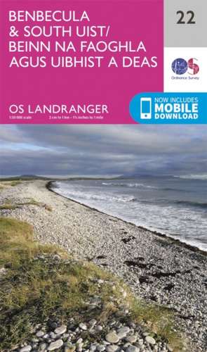 Benbecula & South Uist de Ordnance Survey