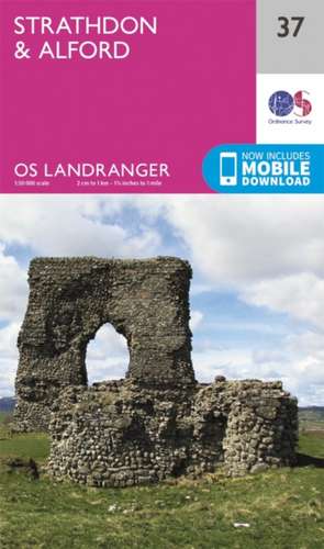 Strathdon & Alford de Ordnance Survey