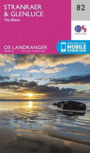 Stranraer & Glenluce de Ordnance Survey