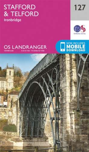 Stafford & Telford, Ironbridge de Ordnance Survey