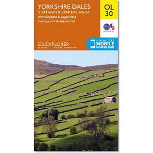 Yorkshire Dales Northern & Central de Ordnance Survey