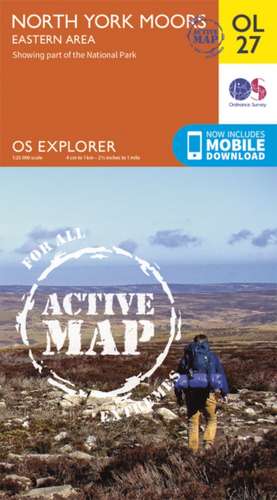 North York Moors - Eastern Area de Ordnance Survey