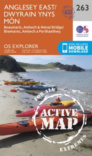Anglesey East de Ordnance Survey