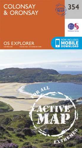 Colonsay and Oronsay de Ordnance Survey