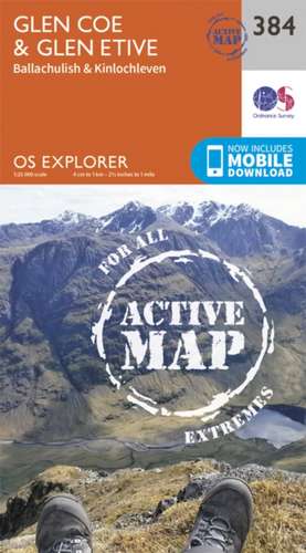 Glen Coe de Ordnance Survey