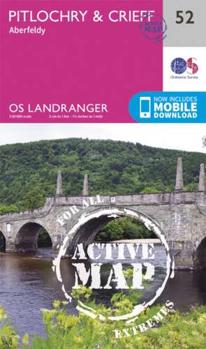 Pitlochry & Crieff de Ordnance Survey