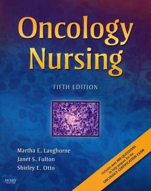 Oncology Nursing de Martha Langhorne