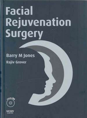 Facial Rejuvenation Surgery with DVD de Barry M Jones