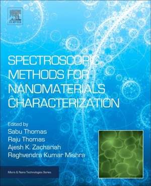 Spectroscopic Methods for Nanomaterials Characterization de Sabu Thomas