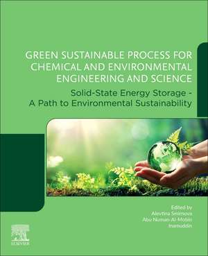 Green Sustainable Process for Chemical and Environmental Engineering and Science: Solid-State Energy Storage - A Path to Environmental Sustainability de Alevtina Smirnova