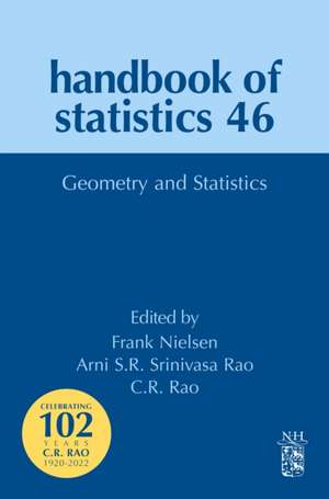 Geometry and Statistics de Frank Nielsen