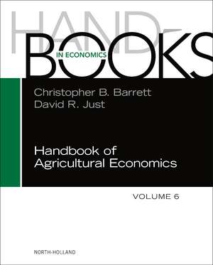 Handbook of Agricultural Economics de Christopher B. Barrett