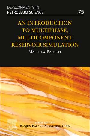 An Introduction to Multiphase, Multicomponent Reservoir Simulation de Matthew Balhoff