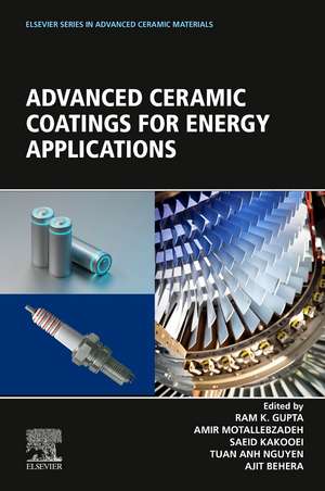 Advanced Ceramic Coatings for Energy Applications de Ram Gupta