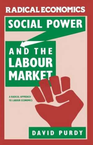 Social Power and the Labour Market: A Radical Approach to Labour Economics de David Purdy