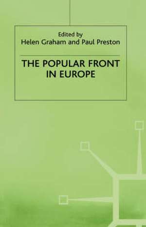 The Popular Front in Europe de Helen Graham