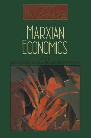 Marxian Economics de John Eatwell