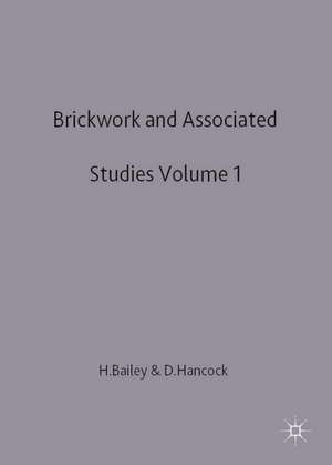 Brickwork 1 and Associated Studies de Harold Bailey