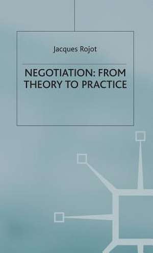 Negotiation de Jacques Rojot
