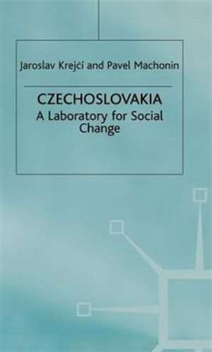 Czechoslovakia, 1918-92: A Laboratory for Social Change de J. Krejcí