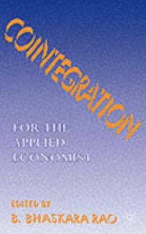 Cointegration: for the Applied Economist de Bhaskara B. Rao