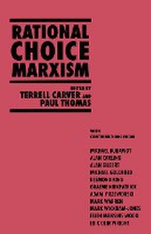 Rational Choice Marxism de T. Carver
