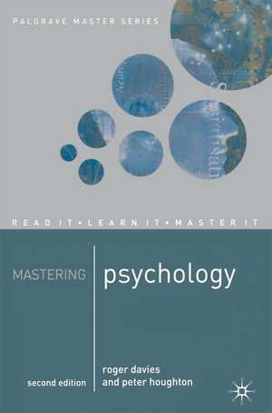 Mastering Psychology de Roger Davies