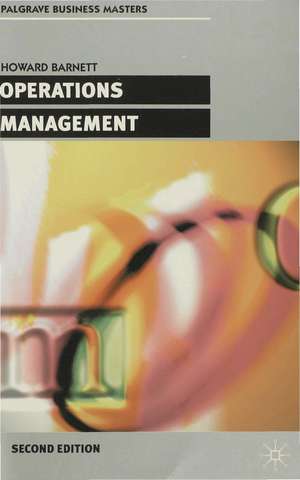 Operations Management de Howard Barnett