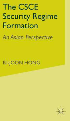 The CSCE Security Regime Formation: An Asian Perspective de K. Hong