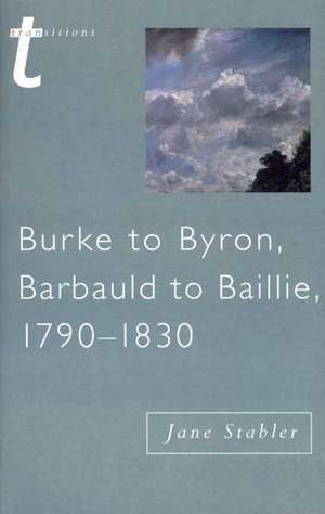 Burke to Byron de Jane Stabler