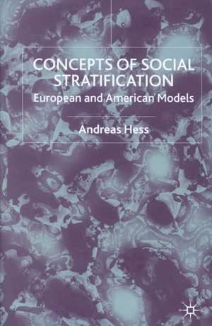 Concepts of Social Stratification de A. Hess