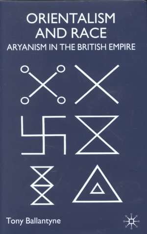 Orientalism and Race: Aryanism in the British Empire de T. Ballantyne