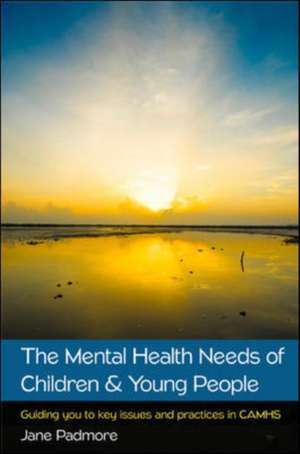 The Mental Health Needs of Children & Young People: Guiding you to key issues and practices in CAMHS de Jane Padmore