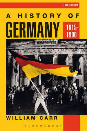 A History of Germany 1815-1990 de Professor William Carr