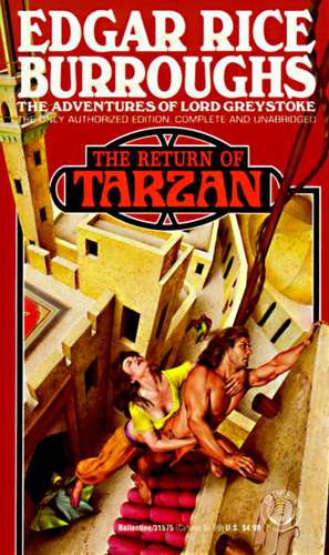 Return of Tarzan de Edgar Rice Burroughs