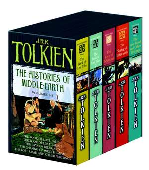 Histories of Middle Earth 5c Box Set MM de J. R. R. Tolkien