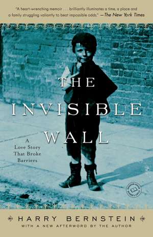 The Invisible Wall: A Love Story That Broke Barriers de Harry Bernstein