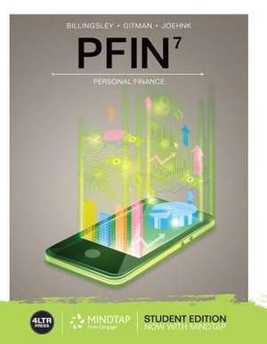 Bundle: Pfin + Mindtap, 1 Term Printed Access Card de Randall Billingsley