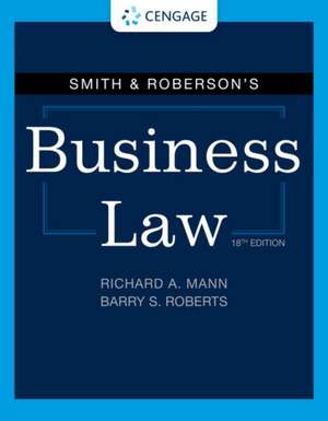 Smith & Roberson's Business Law de Barry Roberts